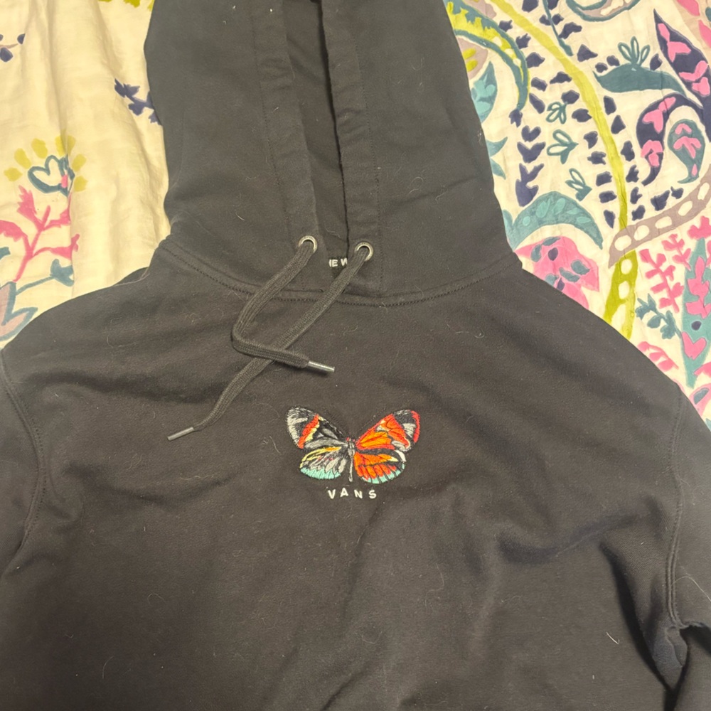 Vans Black Butterfly Hoodie
